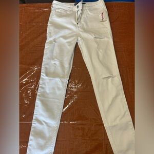 Hollister Classic White Jeans